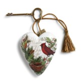Winter Hope, Cardinal, Art Heart