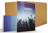 NIV Outreach New Testament, Large  Print, Paperback, Case of 50
