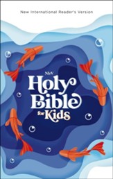 NIrV Outreach Bible for Kids--softcover, blue