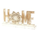 Home, Flower, Tabletop Word Art