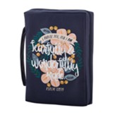 Fearfully & Wonderfully Made Bible Cover, Large