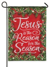Jesus Is The Reason For The Season Flag, Small