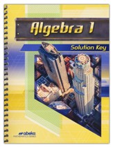 Algebra 1 Solution Key (2nd Edition)