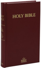 NRSV Updated Edition Pew Bible, Burgundy