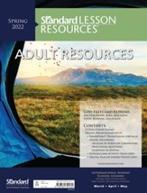 Standard Lesson Resources: Adult Resources, Spring 2022