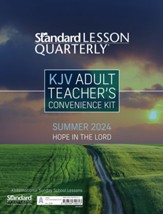 Standard Lesson Quarterly: KJV Adult TeacherÃÂs Convenience Kit, Summer 2024