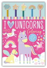 I Love Unicorns Coloring