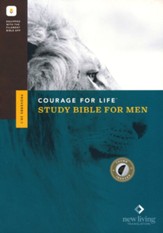 NLT Courage For Life Study Bible for Men, Filament-Enabled Edition