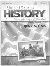 United States History: Heritage of  Freedom Quiz and Test Book, Volume 2 (4th Edition)