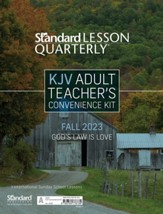 Standard Lesson Quarterly: KJV Adult Teacher's Convenience Kit, Fall 2023