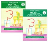 Third Grade Math with Confidence Student Workbook Bundle