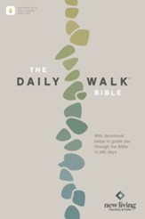 The Daily Walk Bible NLT--softcover