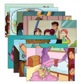 Answers Bible Curriculum PreK-1 Unit 18 Justin & Jessie Story Posters (2nd Edition)
