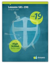 Answers Bible Curriculum High School Unit 19 Teacher Guide (2nd Edition)