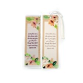 Strengthen You With Power, Ephesians 3:16, Woven Fabric Bookmark