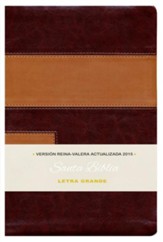 Biblia RVA 2015 Letra Grande, Imitacion Piel, Dos Tonos (Large Print, Imitation Leather, Two-Tone)