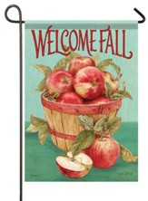 Welcome Fall, The Apple Harvest, Flag, Small
