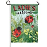 Ladies Welcome Garden Flag, Small