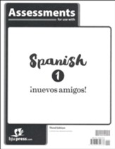 BJU Press Spanish 1 Tests (3rd Edition)