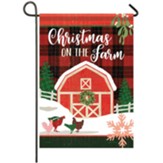 Christmas on the Farm Flag, Small