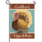 Gather Together, Turkey Blessings, Flag, Small