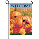 Welcome, Signs Of Fall, Glittertrends Flag, Small