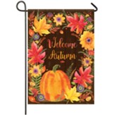 Welcome Autumn, Frame, Flag, Small