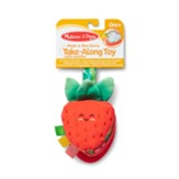 Strawberry Take-Along Toy with Teether