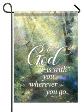God is with You, Bluebell Wood, Flag, Small