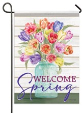 Welcome Spring Flag, Small