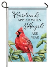 Cardinals Appear When Angels are Near Flag, Small