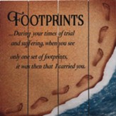 Footprints Sign
