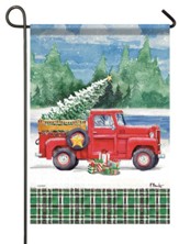 Christmas Tree Truck, Small Flag