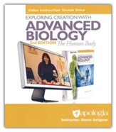 Exploring Creation with Advanced Biology Video Instruction  Thumb Drive (2nd Edition)