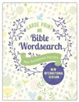 Large Print Bible Wordsearch: New Testament Puzzles (NIV Edition)
