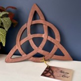 The Trinity Knot--Wall Plaque