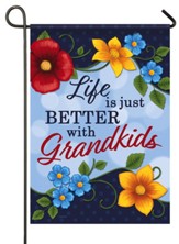 Grandkids Garden Flag, Small