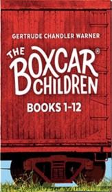 The Boxcar Children Mysteries, Volumes 1-12 - in Boxcar  Bookcase