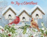Cardinal Birdhouse Christmas Cards, Box of 18