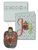 Ornate Ornament, Christmas Ornament Card