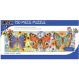 Butterflies, 750 Piece Panoramic Puzzle