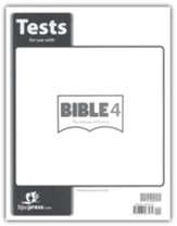 BJU Press Bible 4 Pathway of Promise Assessments