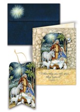 Nativity, Christmas Ornament Card
