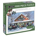Christmas at the Flower Market, 1000 Piece Puzzle