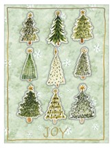 Christmas Joy, Luxe Christmas Cards, Set of 8