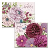 Midnight Garden Sympathy Blank Boxed Cards, Box of 12