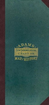 Adams Chronological Chart or Map of History Foldout