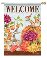 Welcome, Signs of the Season, Flag, Large