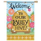 Busy Hive Flag, Large