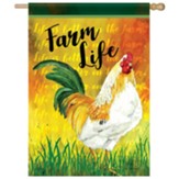 Bright Rooster Flag, Large